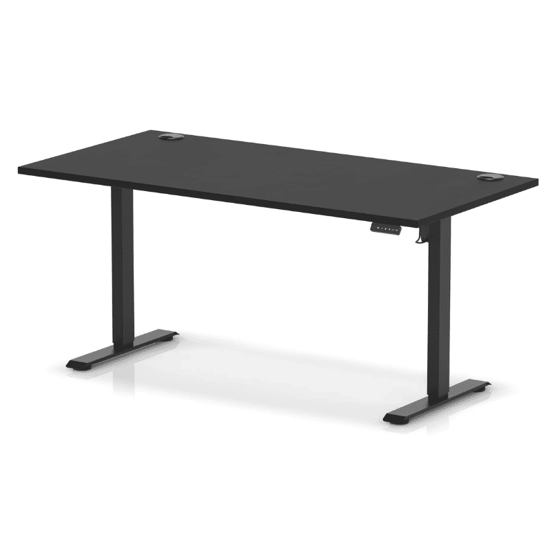 Air Lite Height Adjustable Desk with Cable Ports