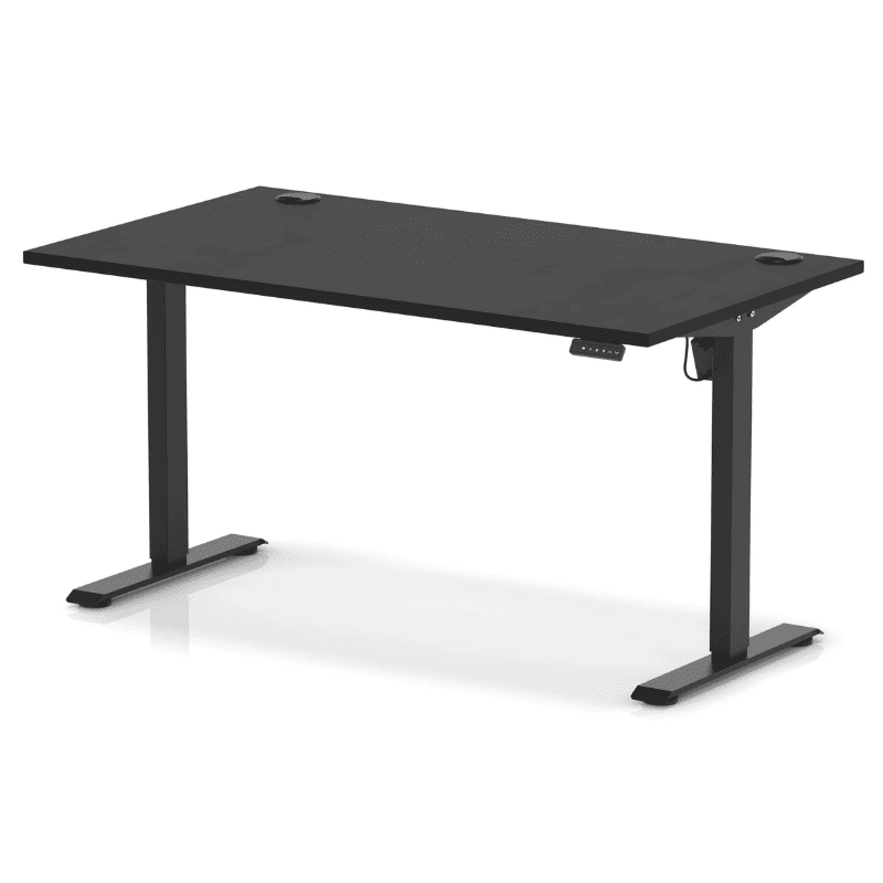 Air Lite Height Adjustable Desk with Cable Ports