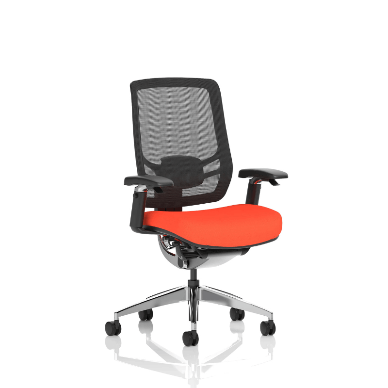Dynamic Ergo Click Chair | Fly Wire Paddle Controls 24-Hour Intensive Use Mesh Performance
