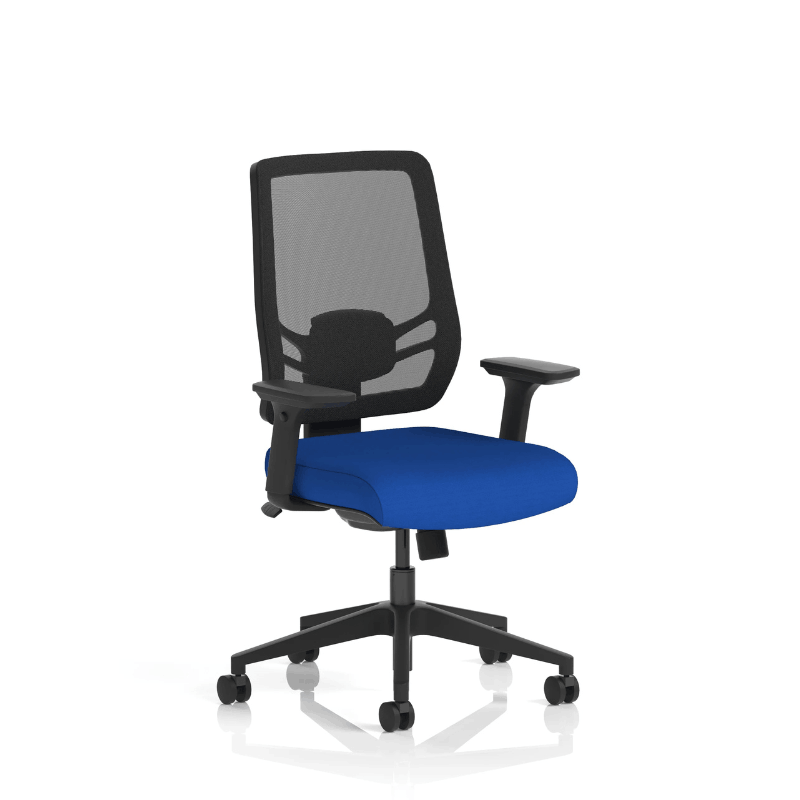 Dynamic Ergo Twist Chair | Adaptive Backrest Pivot System Adjustable Lumbar Support Seat Slide