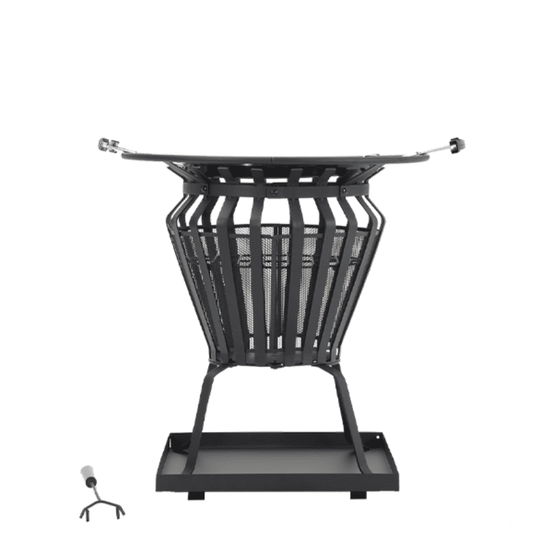 Lifestyle Signa Fire Basket with BBQ Grill