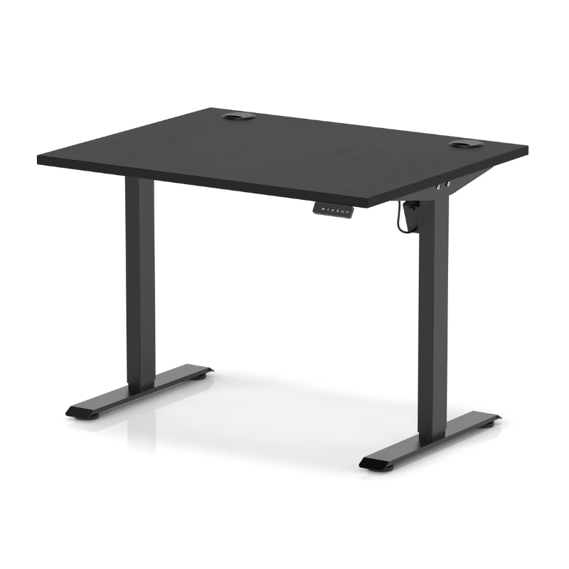 Air Lite Height Adjustable Desk with Cable Ports