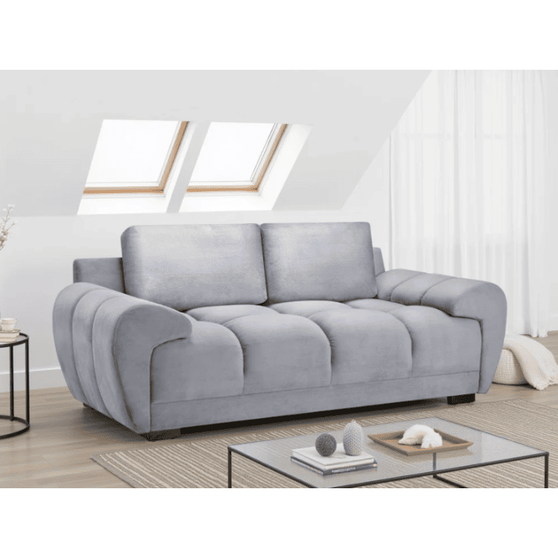 Azzuro 2-Seater Plush Velvet Sofa