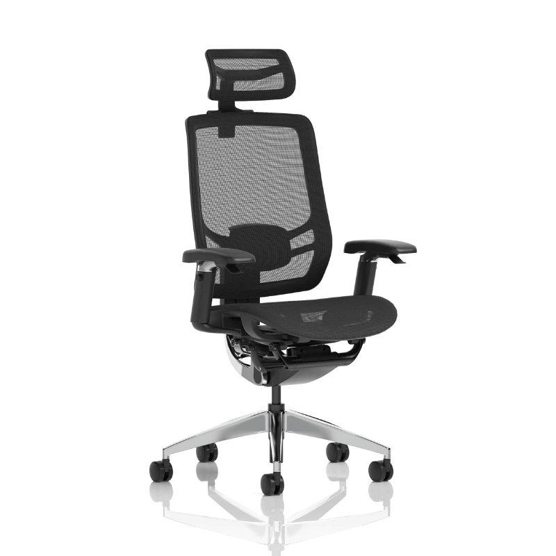Dynamic Ergo Click Chair | Fly Wire Paddle Controls 24-Hour Intensive Use Mesh Performance