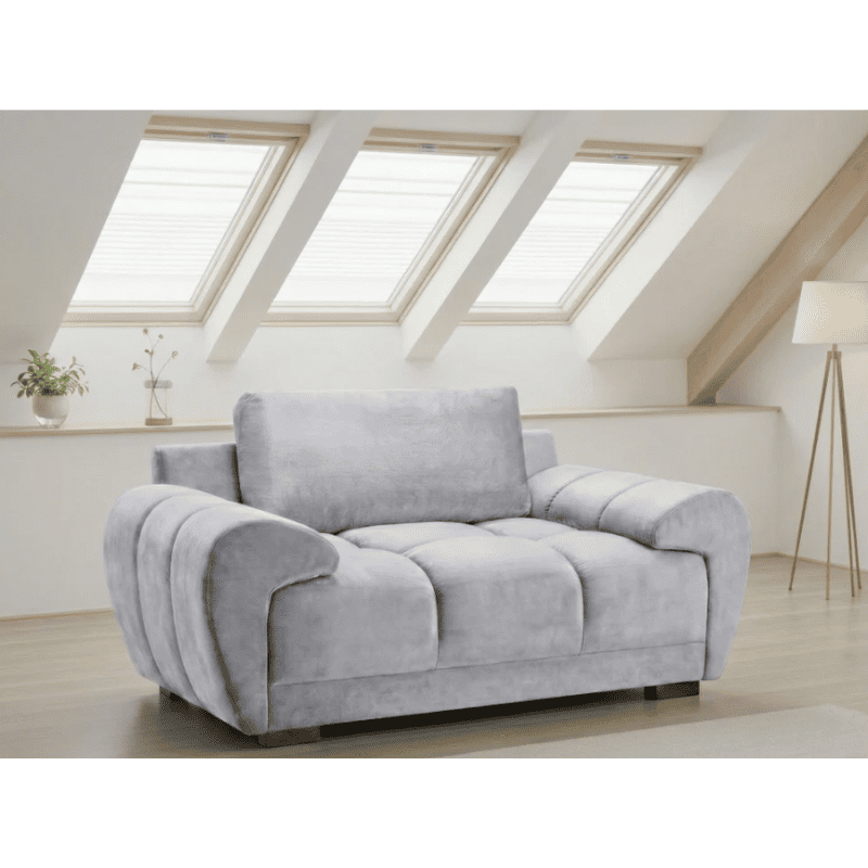 Azzuro Plush Velvet Armchair
