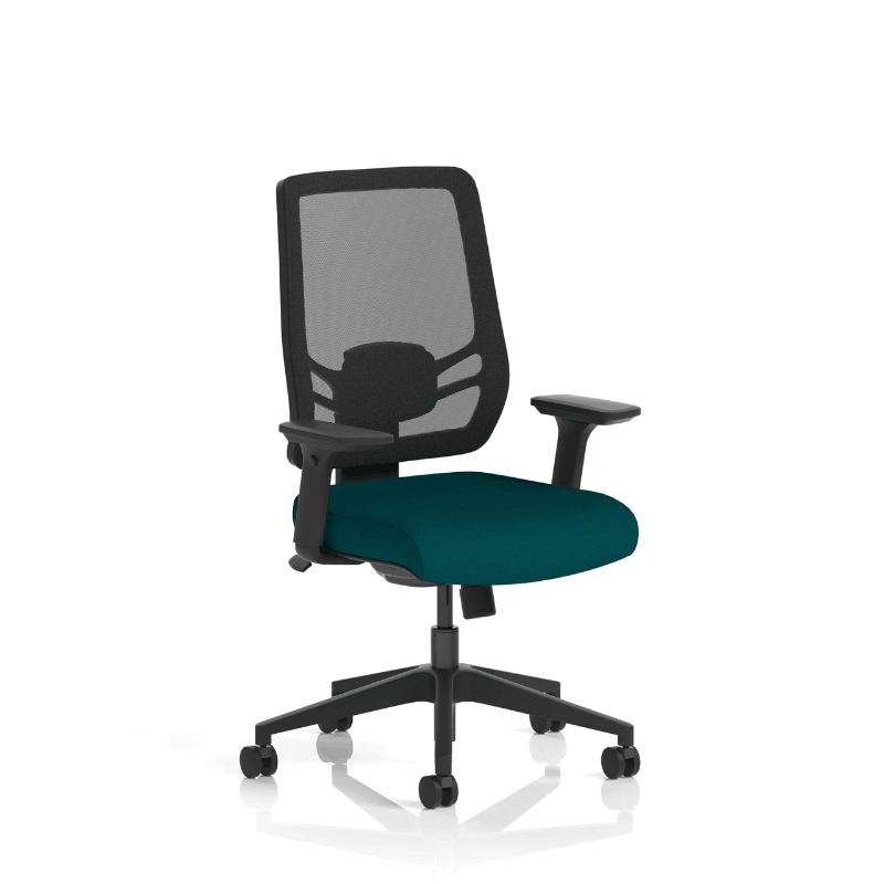 Dynamic Ergo Twist Chair | Adaptive Backrest Pivot System Adjustable Lumbar Support Seat Slide