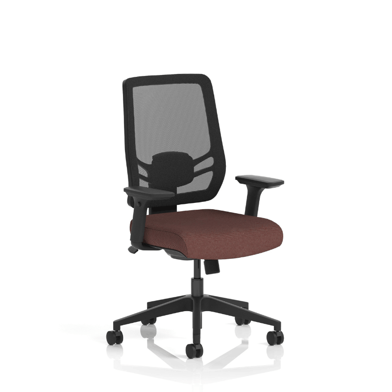 Dynamic Onyx High Back Chair | 24-Hour Intensive Use BS 5459 Certified Chrome Frame