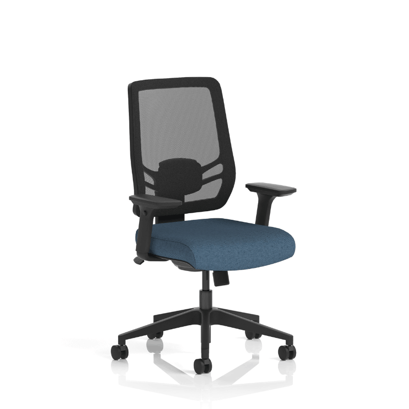 Dynamic Ergo Twist Chair | Adaptive Backrest Pivot System Adjustable Lumbar Support Seat Slide