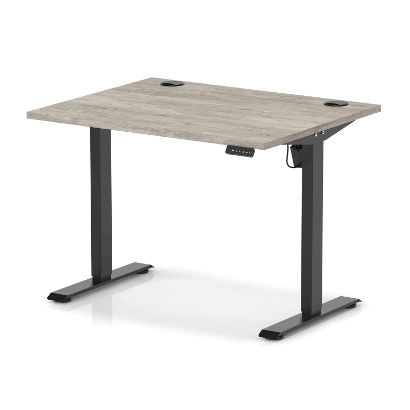 Air Lite Height Adjustable Desk with Cable Ports