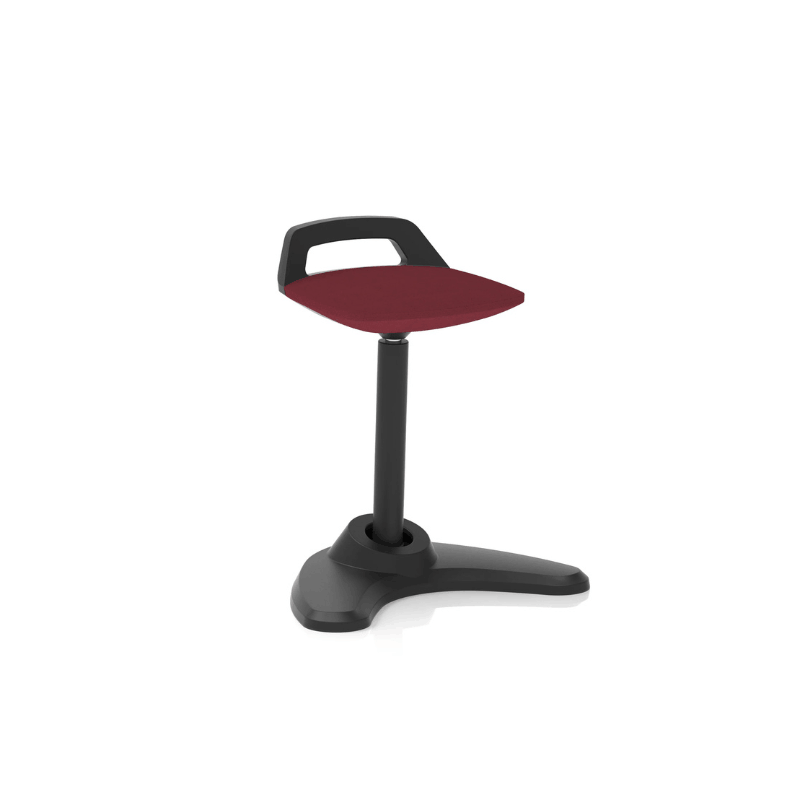 Dynamic Spry Task Stool | Mobile Five Star Base Gas Height Adjustment Minimalist Design