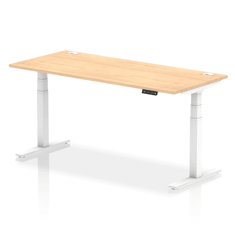 Air Height Adjustable Desk with Cable Ports