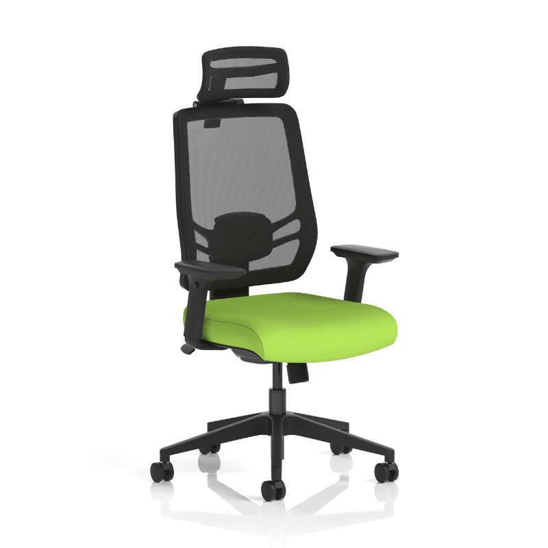 Dynamic Ergo Twist Chair | Adaptive Backrest Pivot System Adjustable Lumbar Support Seat Slide