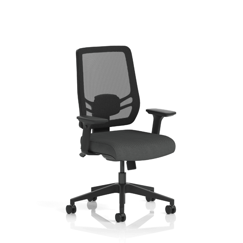Dynamic Ergo Twist Chair | Adaptive Backrest Pivot System Adjustable Lumbar Support Seat Slide