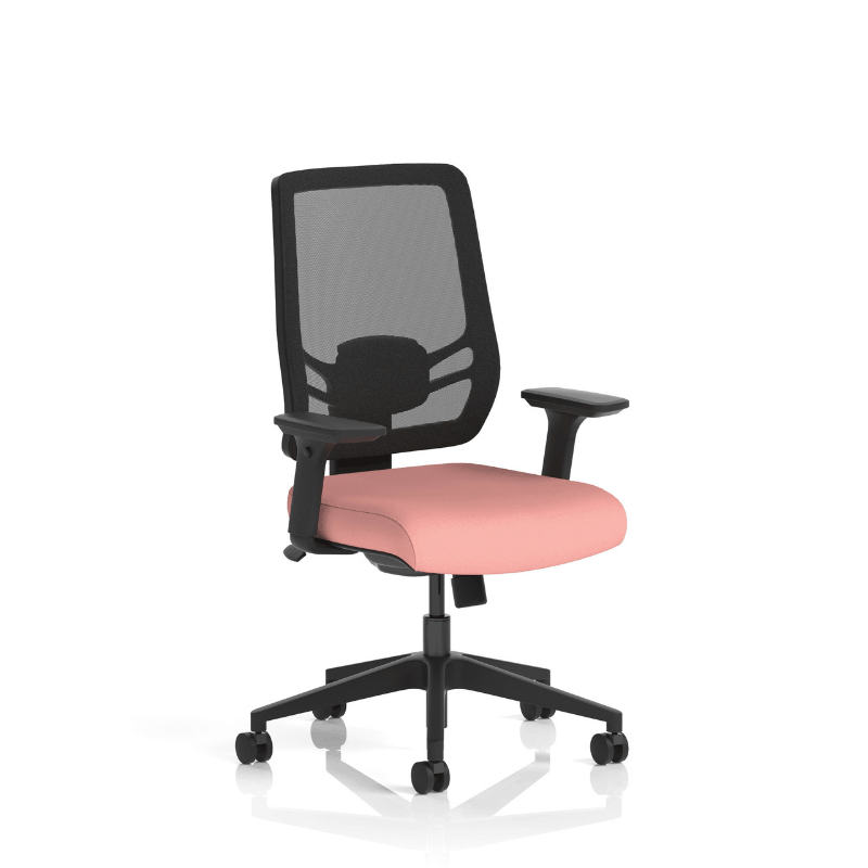 Dynamic Ergo Twist Chair | Adaptive Backrest Pivot System Adjustable Lumbar Support Seat Slide