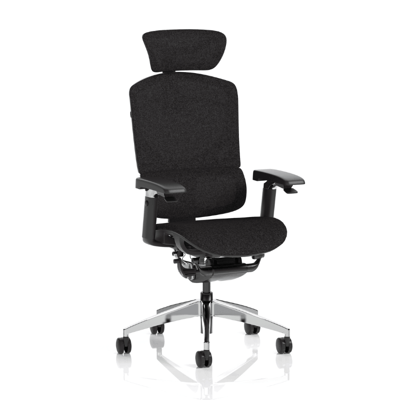 Dynamic Ergo Click Plus Chair | Fly Wire Armrest Controls Dynamic Lumbar Support Performance