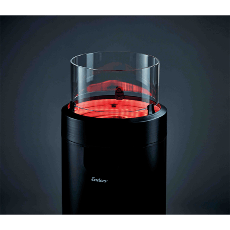 Enders® Large Black NOVA LED Flame Patio Heater