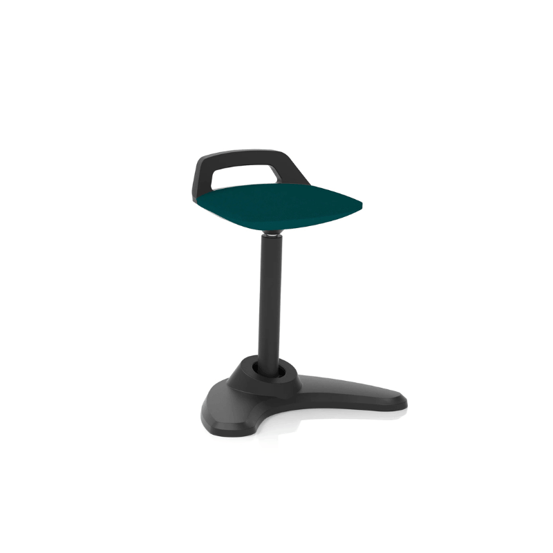 Dynamic Spry Task Stool | Mobile Five Star Base Gas Height Adjustment Minimalist Design