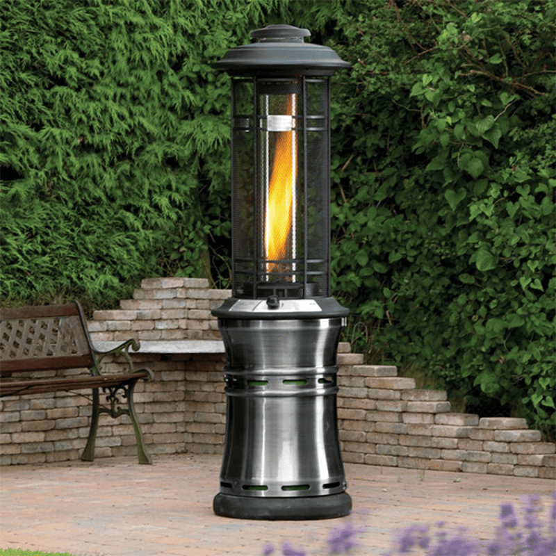 Lifestyle Santorini Retractable Flame Patio Heater