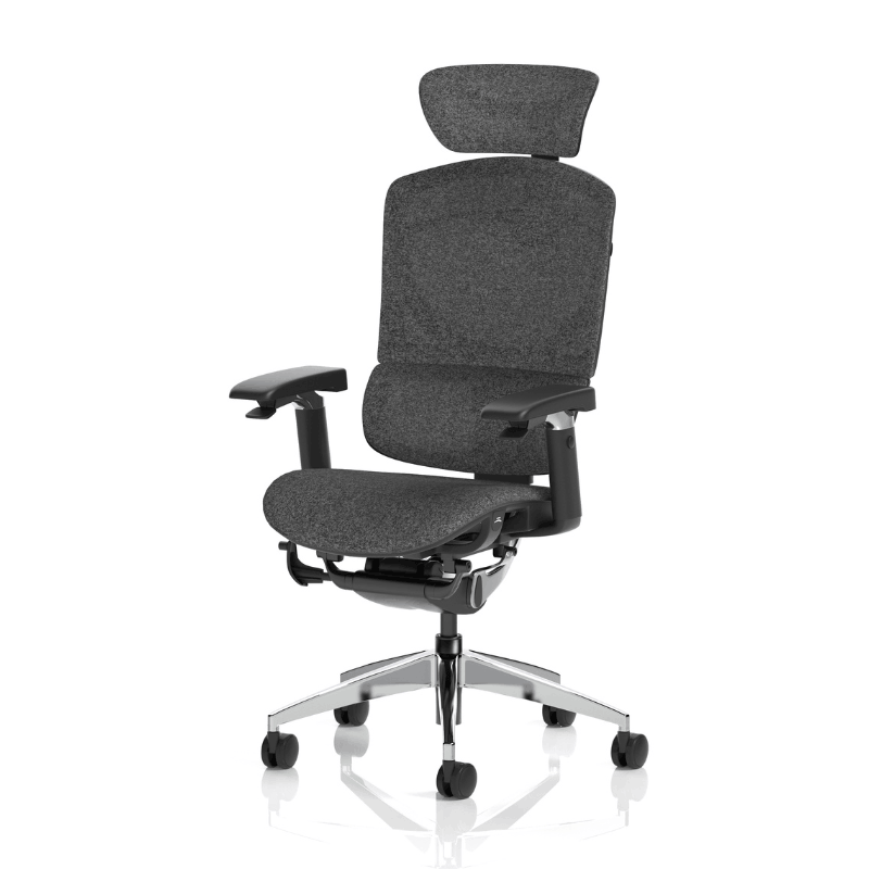 Dynamic Ergo Click Plus Chair | Fly Wire Armrest Controls Dynamic Lumbar Support Performance