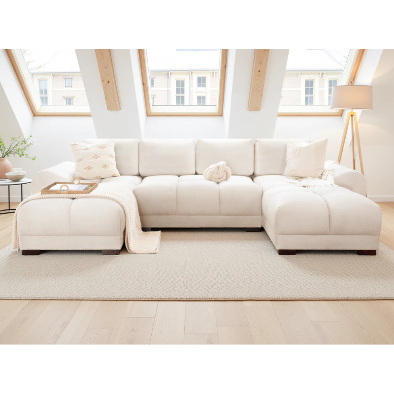 Azzuro U-Shape Corner Sofa Bed