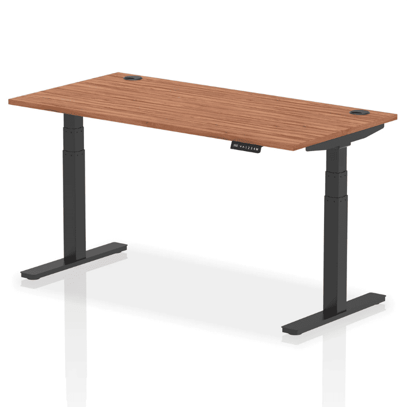 Air Height Adjustable Desk with Cable Ports