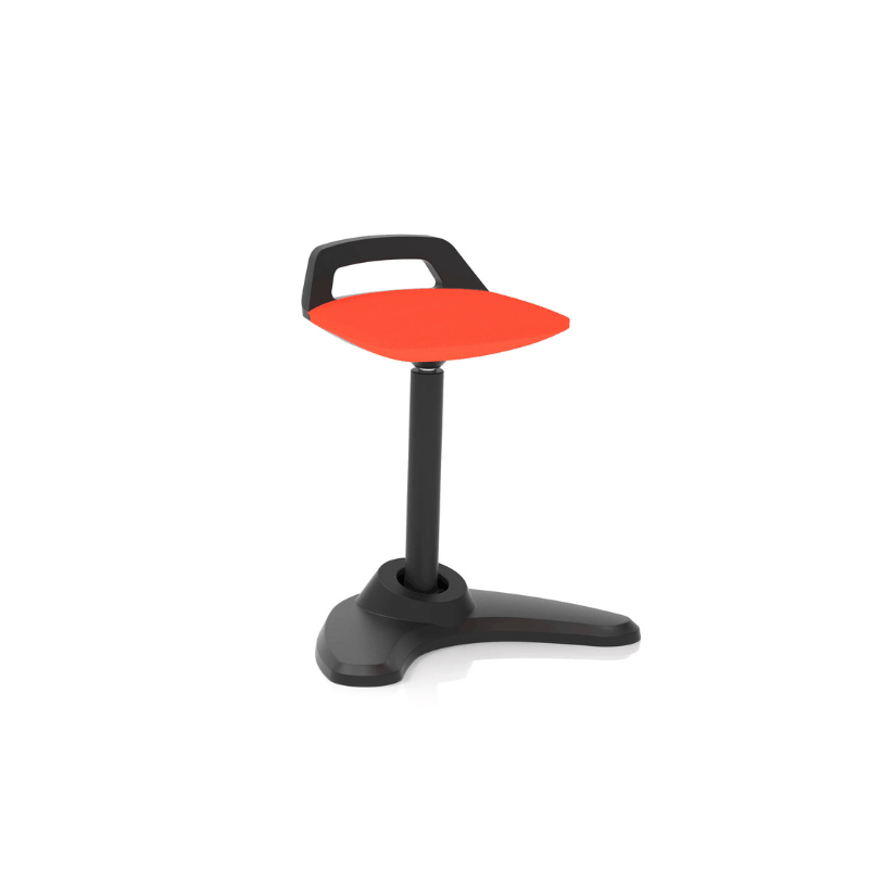 Dynamic Spry Task Stool | Mobile Five Star Base Gas Height Adjustment Minimalist Design