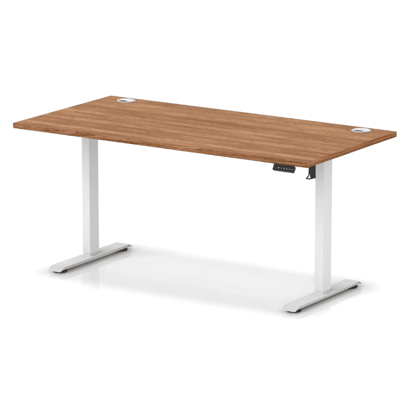 Air Lite Height Adjustable Desk with Cable Ports