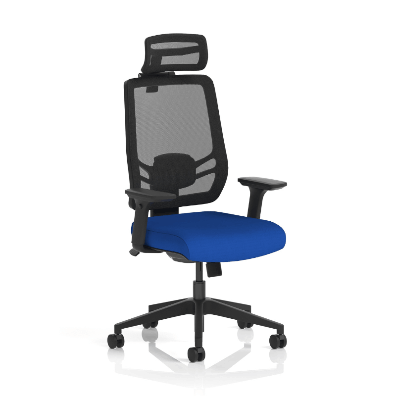 Dynamic Ergo Twist Chair | Adaptive Backrest Pivot System Adjustable Lumbar Support Seat Slide