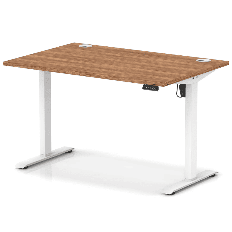 Air Lite Height Adjustable Desk with Cable Ports