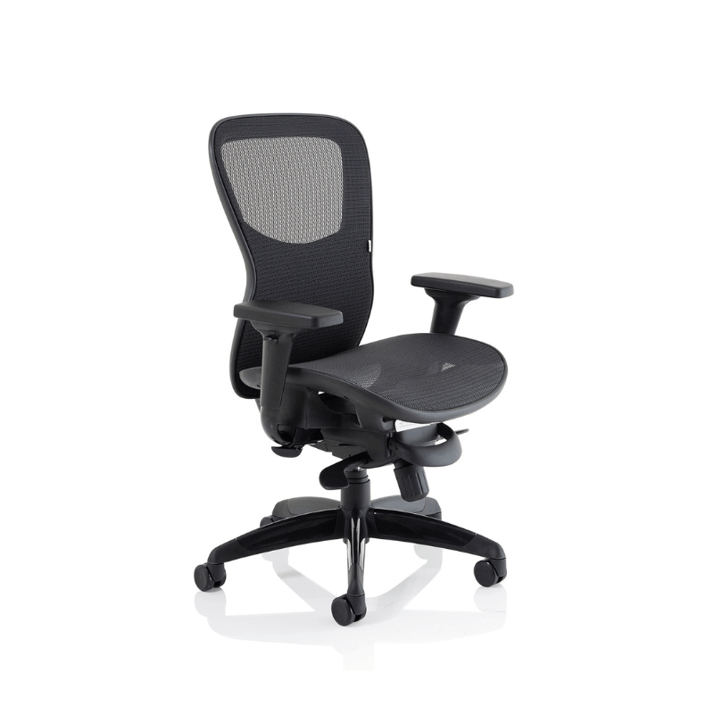Dynamic Stealth Shadow Chair | 170kg Heavy Duty Capacity 24-Hour Intensive Use Mesh Performance