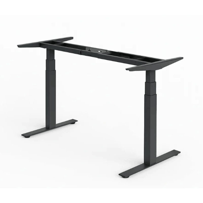 Flytta STUDIO Sit-Stand Desk | Dual Motor Height Adjustable 3-Stage Performance Workstation
