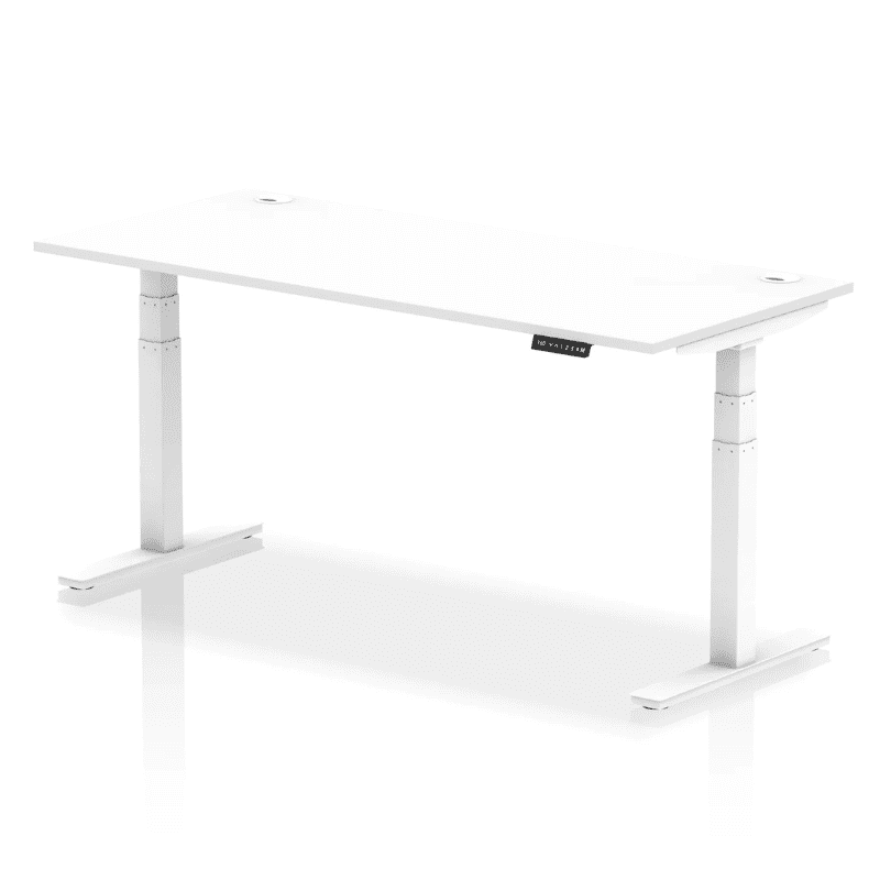 Air Height Adjustable Desk with Cable Ports