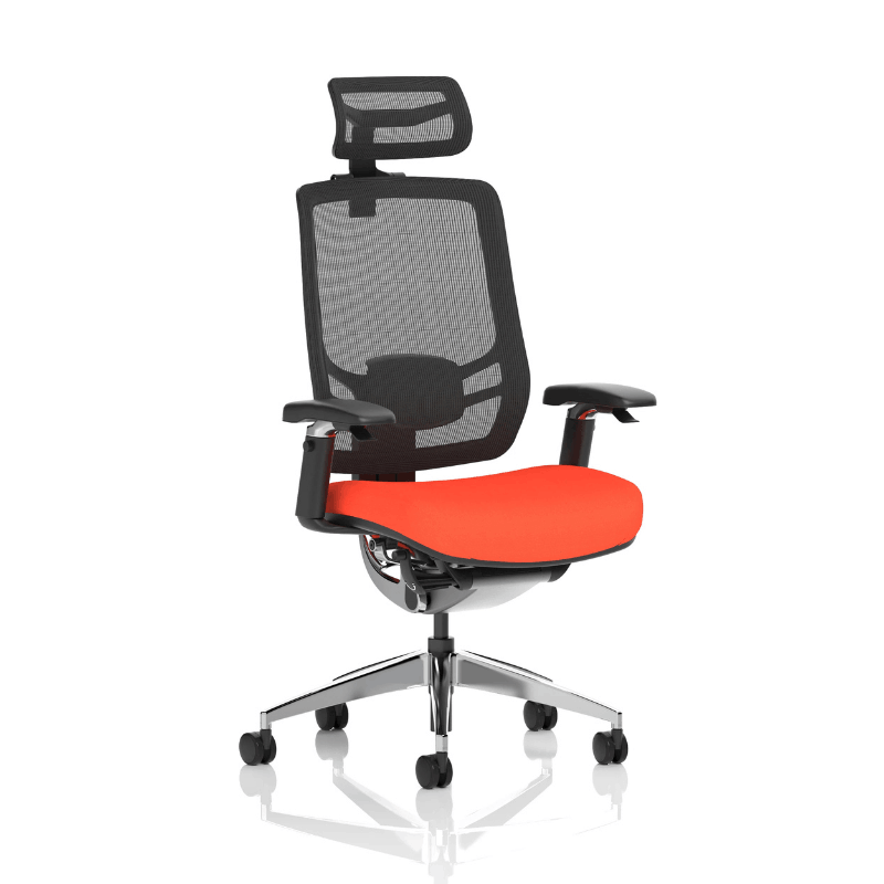 Dynamic Ergo Click Chair | Fly Wire Paddle Controls 24-Hour Intensive Use Mesh Performance