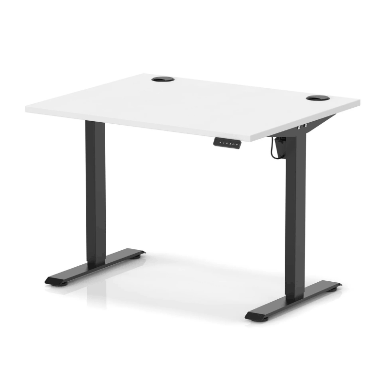 Air Lite Height Adjustable Desk with Cable Ports