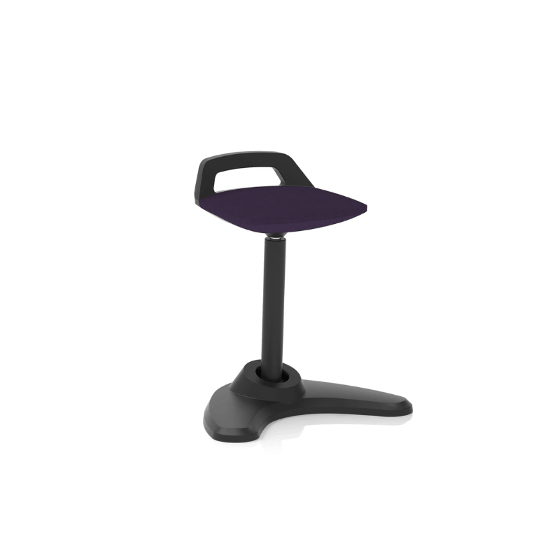 Dynamic Spry Task Stool | Mobile Five Star Base Gas Height Adjustment Minimalist Design