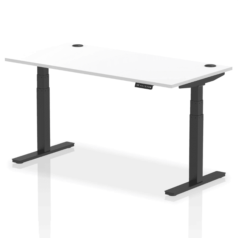 Air Height Adjustable Desk with Cable Ports