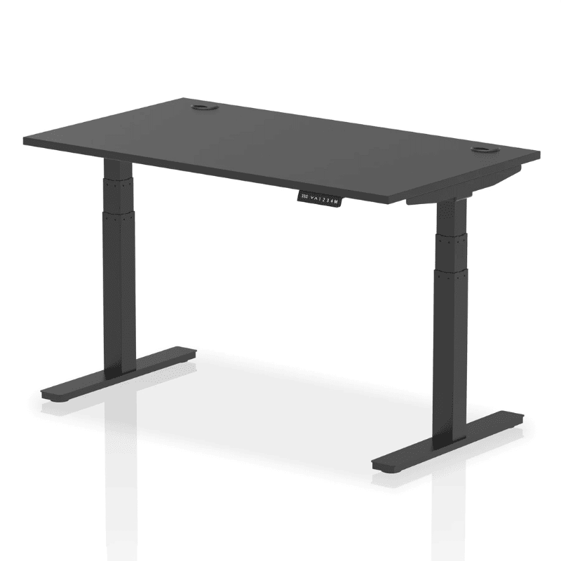 Air Height Adjustable Desk with Cable Ports