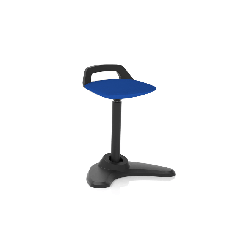 Dynamic Spry Task Stool | Mobile Five Star Base Gas Height Adjustment Minimalist Design