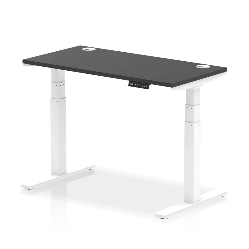 Air Height Adjustable Desk with Cable Ports