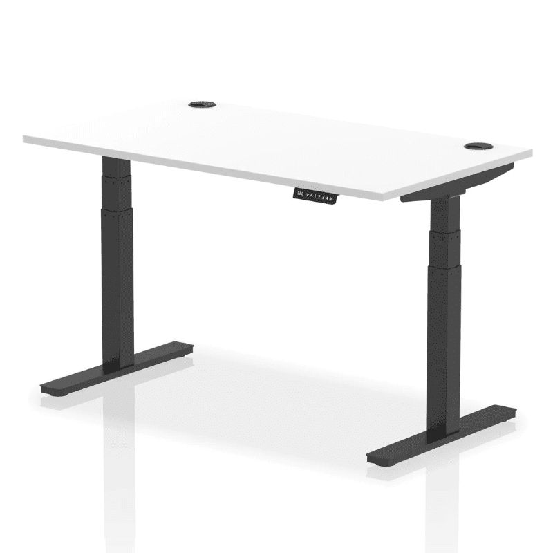 Air Height Adjustable Desk with Cable Ports