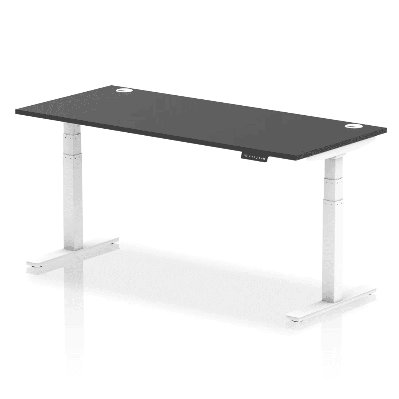 Air Height Adjustable Desk with Cable Ports