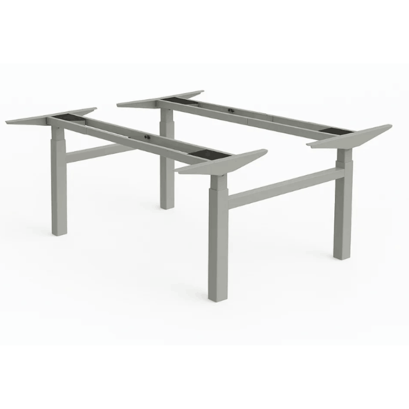 Flytta Back-to-Back Sit-Stand Desk | Dual Motor Height Adjustable Collaborative Workstation Frame