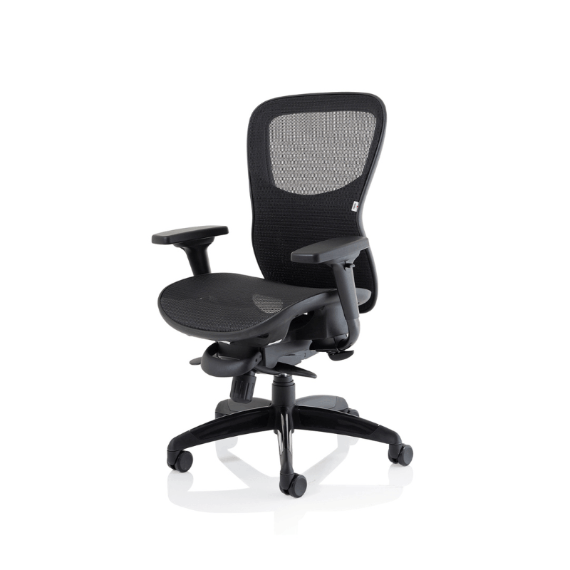 Dynamic Stealth Shadow Chair | 170kg Heavy Duty Capacity 24-Hour Intensive Use Mesh Performance