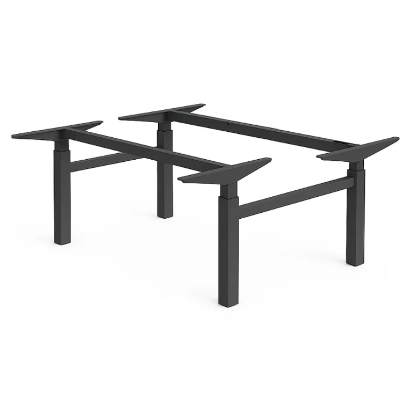 Flytta Back-to-Back Sit-Stand Desk | Dual Motor Height Adjustable Collaborative Workstation Frame