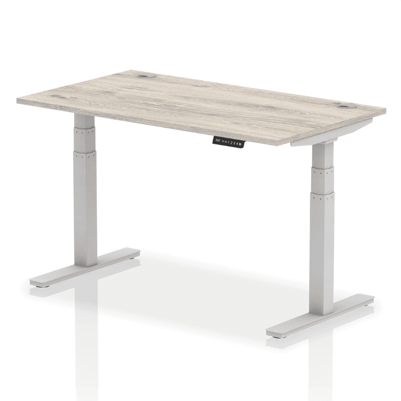 Air Height Adjustable Desk with Cable Ports