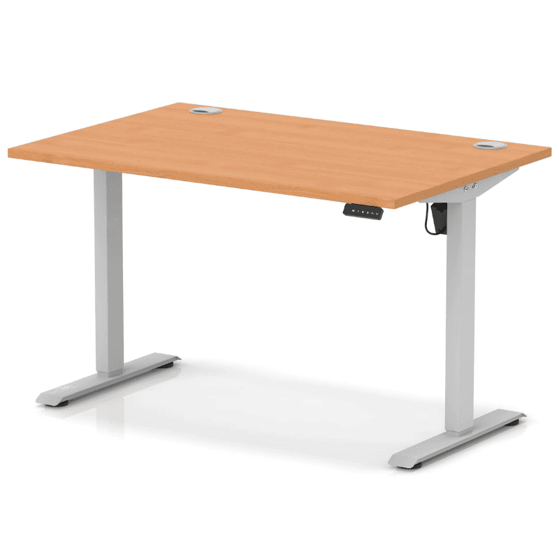 Air Lite Height Adjustable Desk with Cable Ports