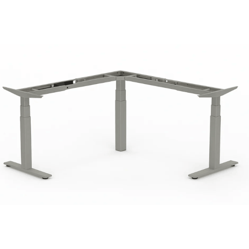 Flytta 3+ Corner Sit-Stand Desk | Triple Motor 180kg Multi-Monitor 3-Stage Performance Frame