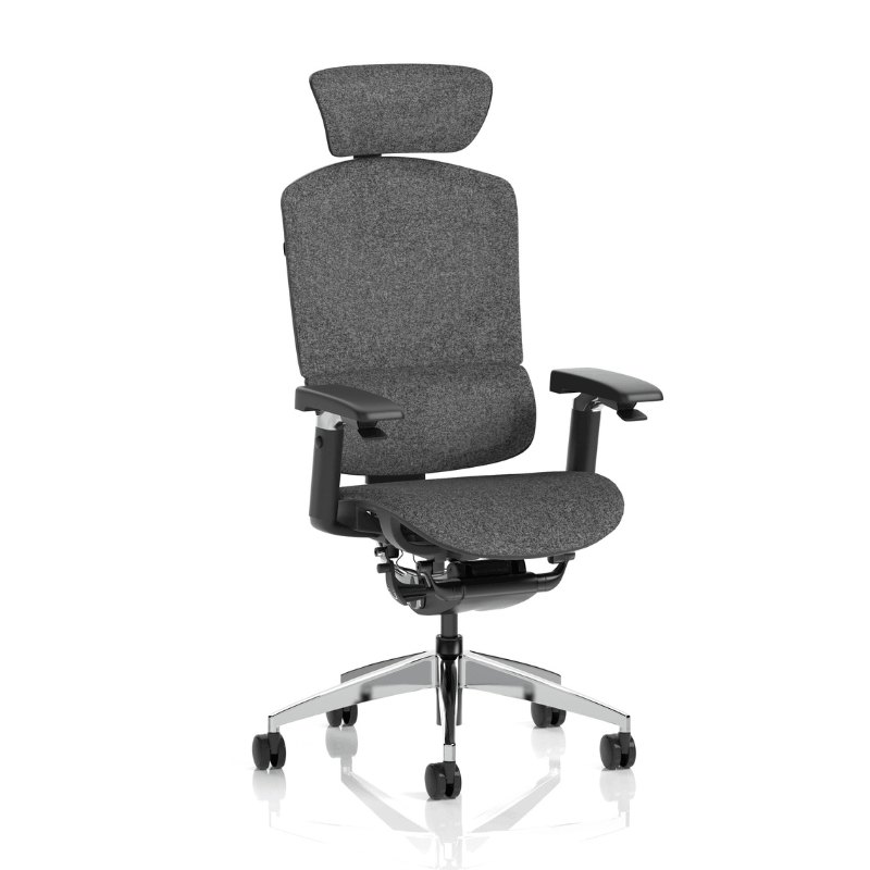 Dynamic Ergo Click Plus Chair | Fly Wire Armrest Controls Dynamic Lumbar Support Performance