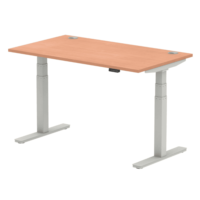 Air Height Adjustable Desk with Cable Ports