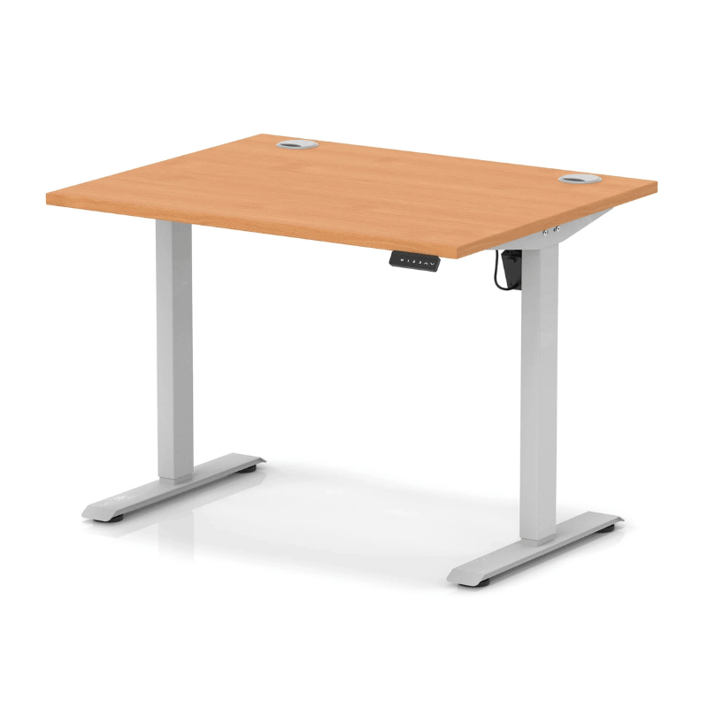 Air Lite Height Adjustable Desk with Cable Ports